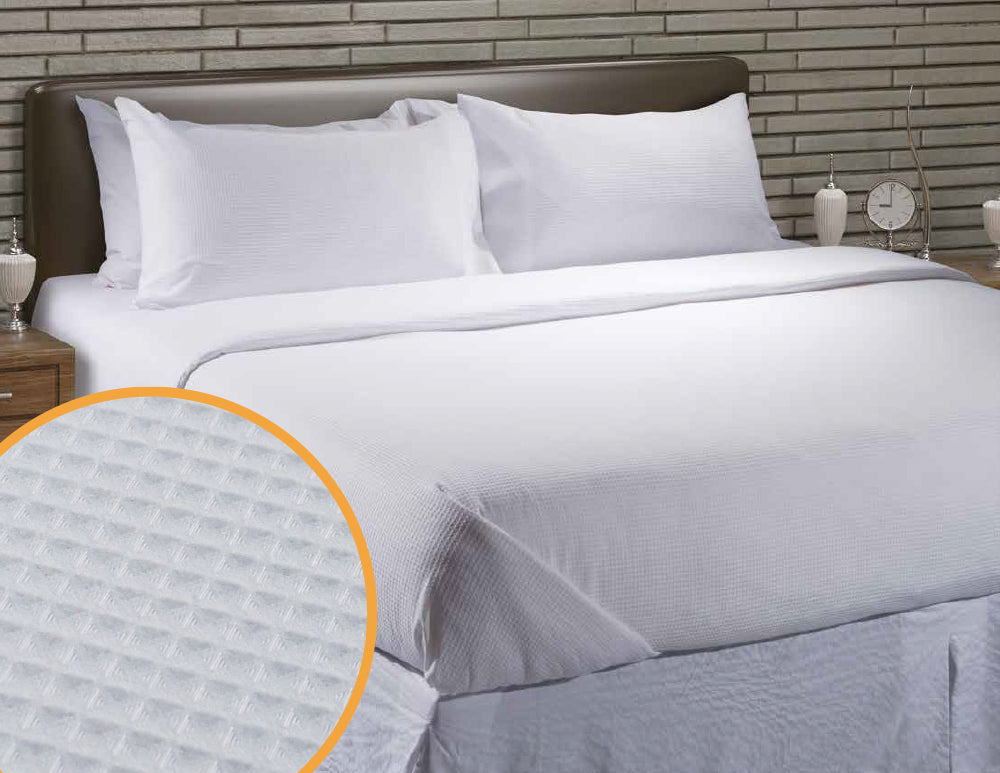 Juego de Sábanas Wafle Monza