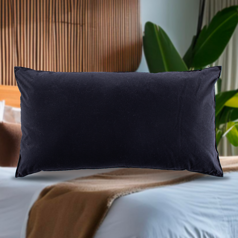 Almohada 100% Lavable Negra