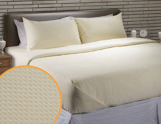 Juego de Sábanas Wafle Florencia