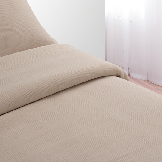 Colcha de noche Stefano Beige